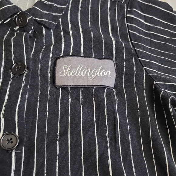 Disney Womens Size Medium The Nightmare Before Christmas Pinstripe Dress - Picture 4 of 9